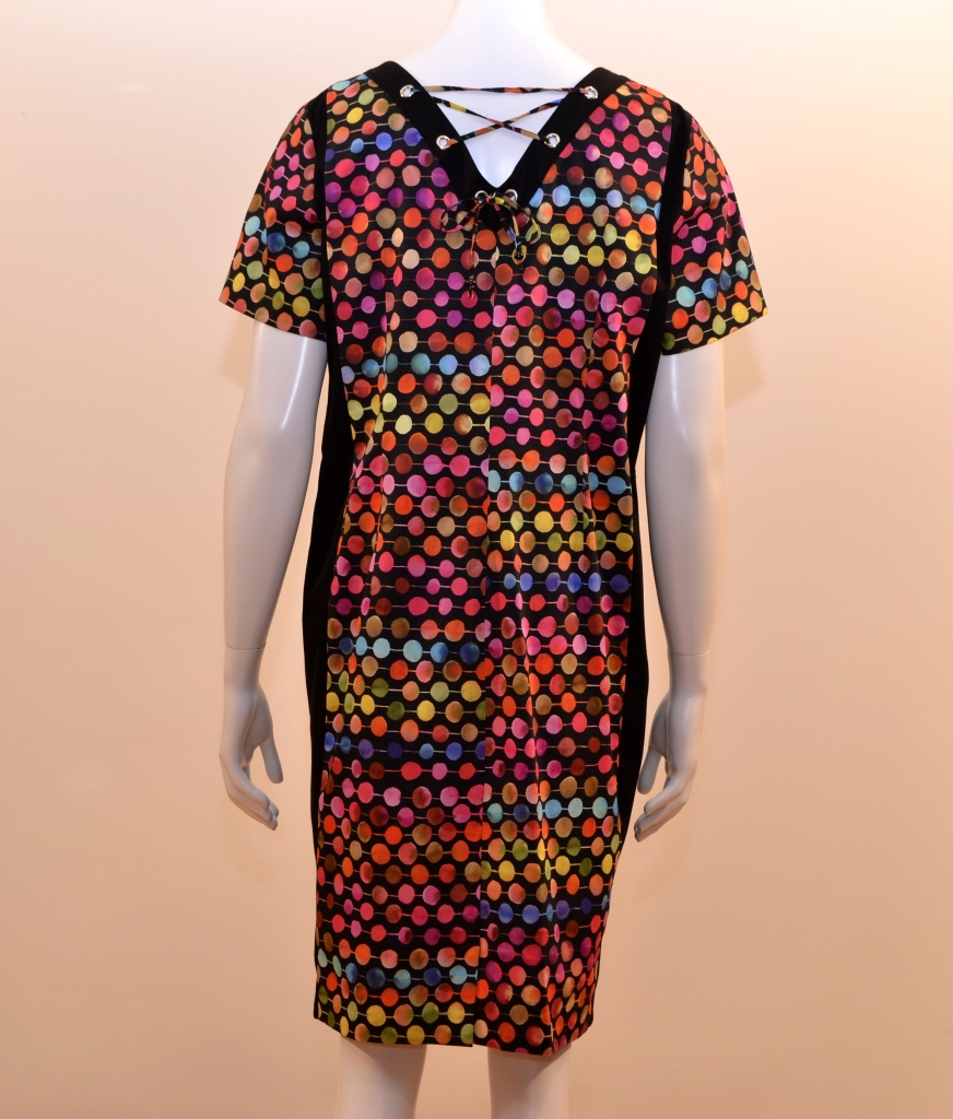 Robe PAUSE CAFE 056E23 Multicolore noir PAUSE CAFE Vetements de marque mesvetementsdemarque