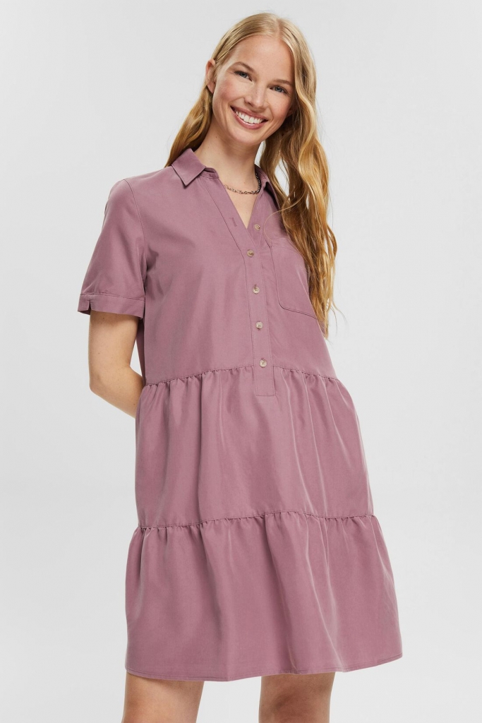 Robe ESPRIT 062EE1E302 Mauve ESPRIT Vêtements de marque