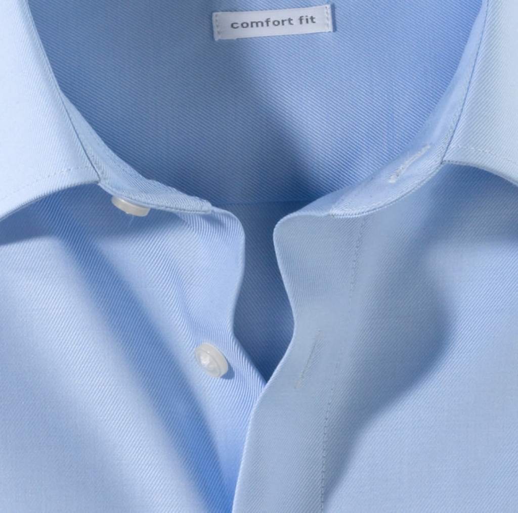 Chemise Desoto Pour Homme - Col Kent Casual - Infroissable, Coupe Ajustée - Manches Raglan
