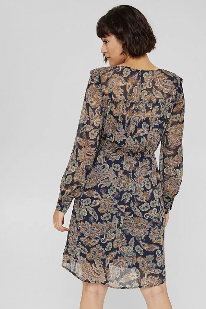 Robe ESPRIT 091EE1E311 Navy 4 ESPRIT Vetements de marque mesvetementsdemarque