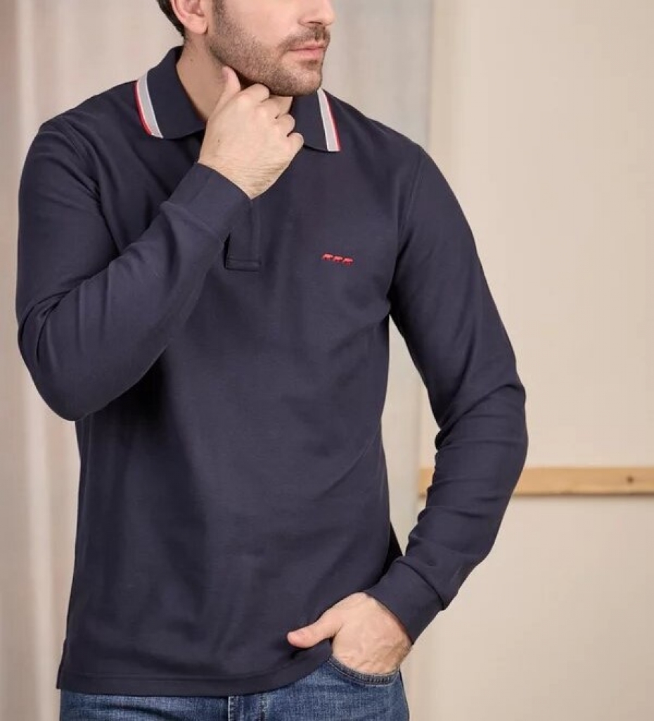 Polo manche longue homme mise au green online