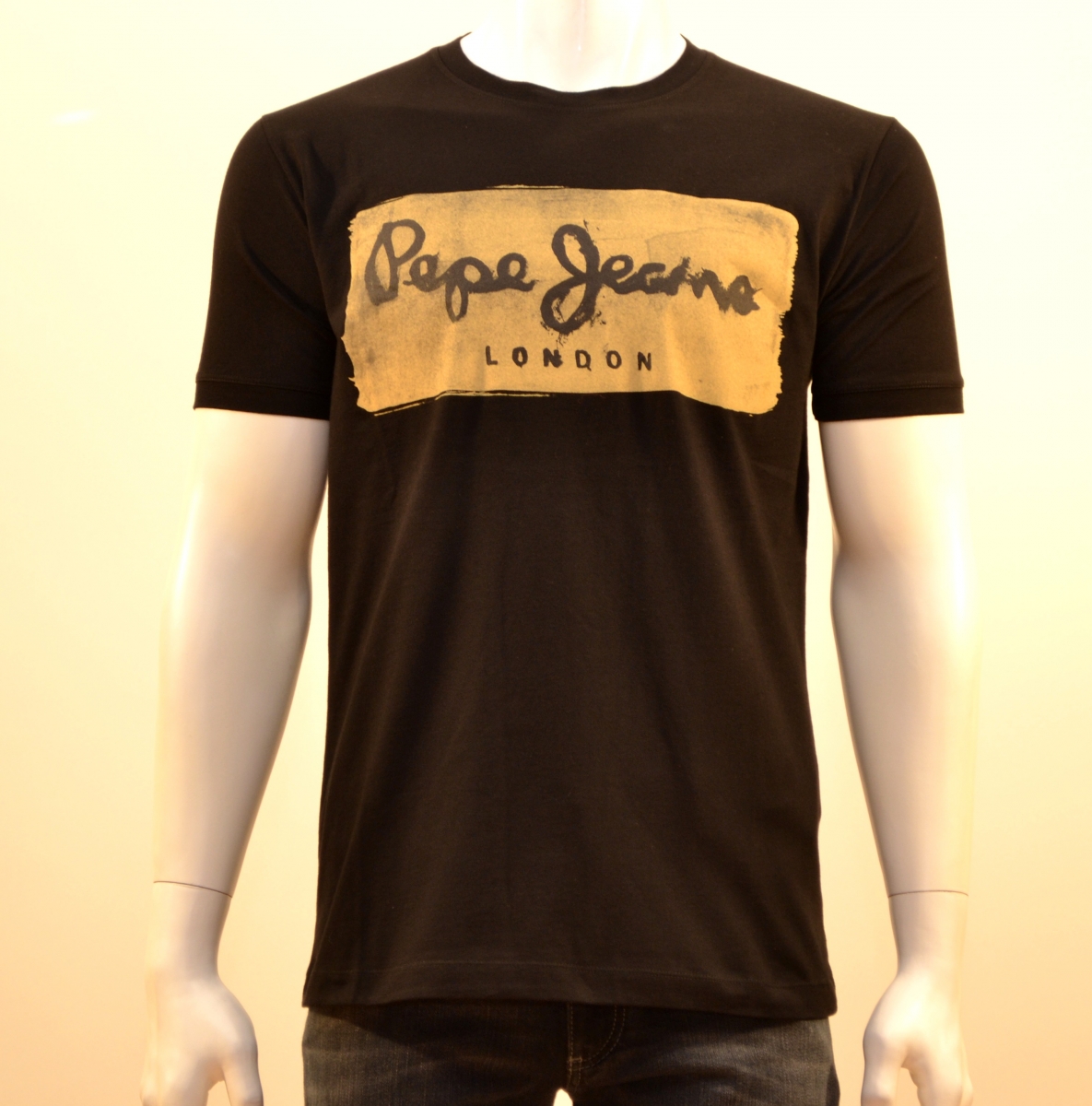 Tee shirt PEPE JEAN'S CHARING PM503215 Black PEPE JEANS Vêtements de