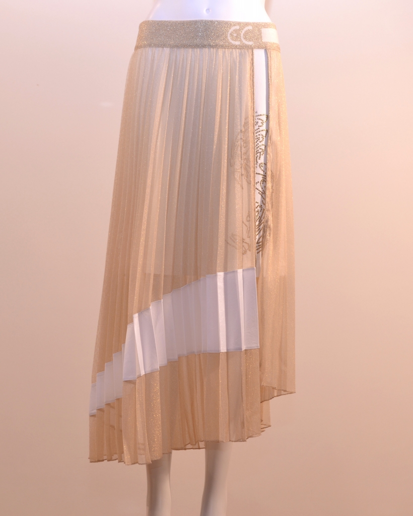 Jupe courte avec voile long transparent deals
