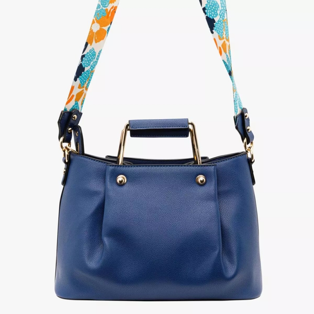 Sac LOLLIPOPS JACQUELINE SHOPPER M S208017 Bleu marine dor