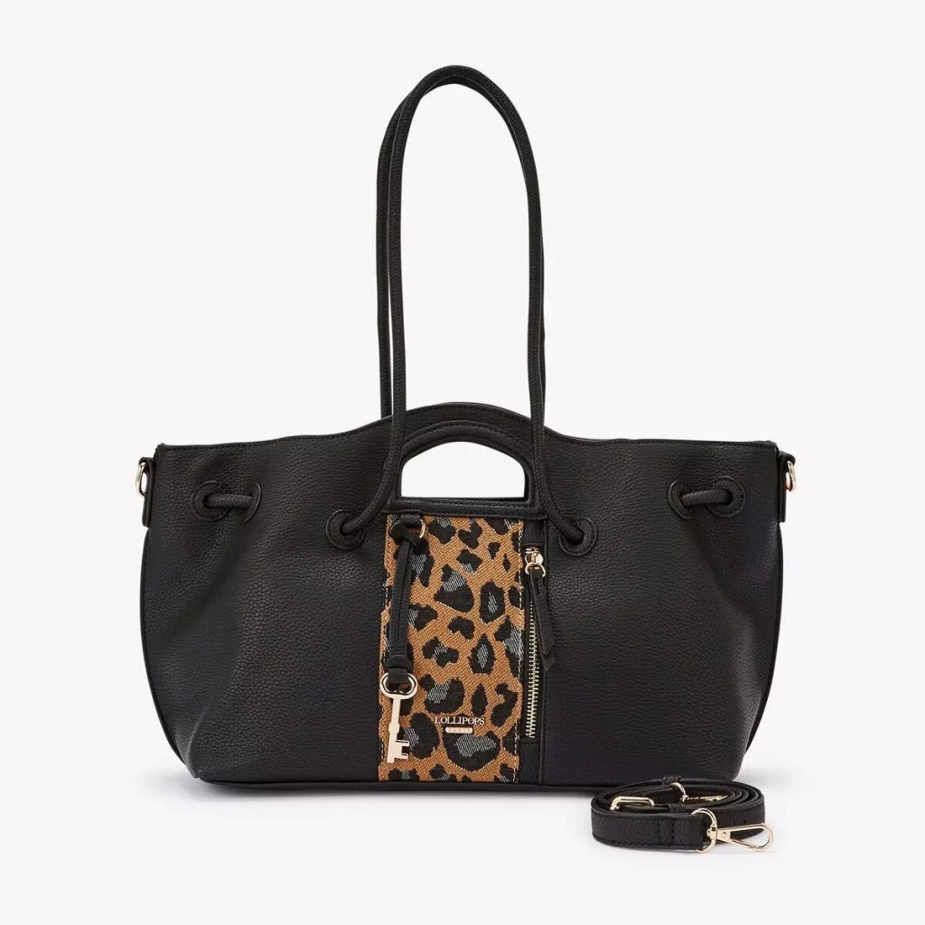 Sac LOLLIPOPS SHOPPER M S248136 Noir dor LOLLIPOPS V tements de