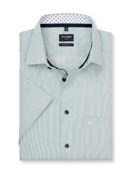 Chemisette OLYMP LUXOR MODERN FIT NEW KENT UNI 1228/12 Vert