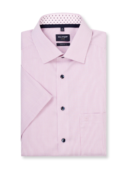 Chemisette OLYMP LUXOR MODERN FIT NEW KENT UNI 1228/12 Lie de vin