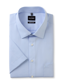 Chemisette OLYMP LUXOR COMFORT FIT BIG NEW KENT CHAMBRAY 1410/12 Bleu
