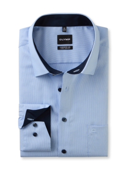 Chemise OLYMP LUXOR COMFORT FIT BIG NEW KENT NATE UNI 1413/64 Bleu