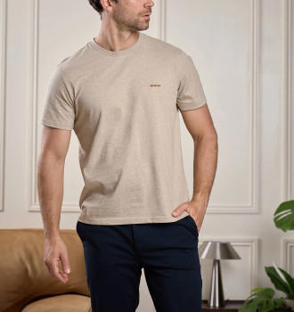 Tee shirt MISE AU GREEN 1THSCEDRIC Beige