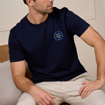Tee shirt MISE AU GREEN 1TSHELYAS Bleu marine