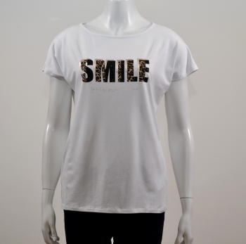 Tee shirt BETTY BARCLAY 2557/1007 Patch white/black