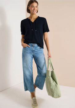 Tee shirt CECIL 325045 Universal blue