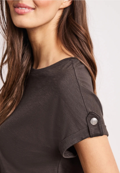 Tee shirt STREET ONE 325058 Espresso brown
