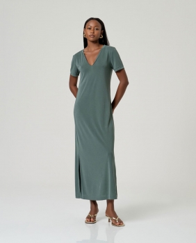 Robe SURKANA 526BAMO711 Vert bouteille