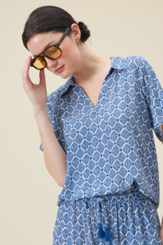 Blouse DIPLODOCUS JAYA DBLO121 Indigo