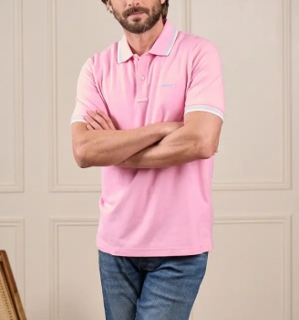 Polo MISE AU GREEN 1POBEDISON Rose bonbon