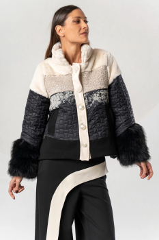 Manteau ELISA CAVALETTI ELW268043300 Nero/zircone