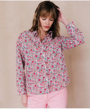 Chemise C'EST BEAU LA VIE FRISSON 67CB2CH115 Bonbon