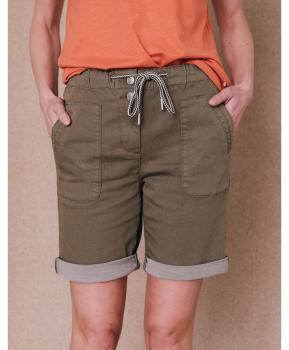 Short C'EST BEAU LA VIE JOHANNA 67CB2PS804 Kaki